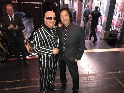 with Paul Shaffer