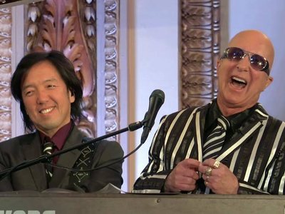 w Paul Shaffer @ Jimmy Kimmel Live at Brooklyn NY