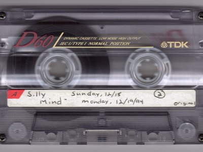 Silly Mind cassette (12/18-19/1994)