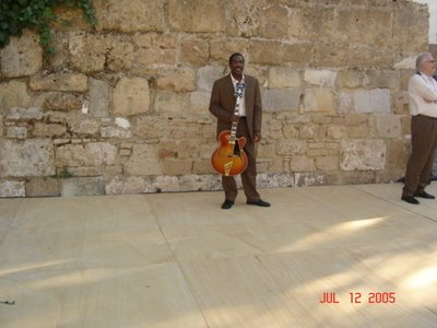 Tunis, Tunisia N.Africa July 2005 at the gig