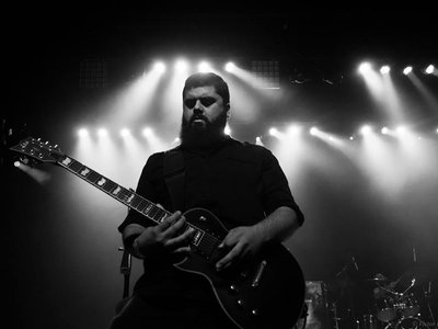 SANGRE guitarist, Mike "El Boracho" Reyes.