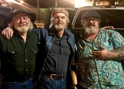 Hangin' after jamming' with Fuzzy, Jerry, Terry and Tiran, Big Fun!