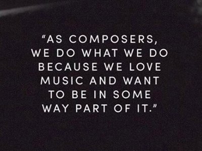 "For me, electronic music is the classical music of the 21st Century"