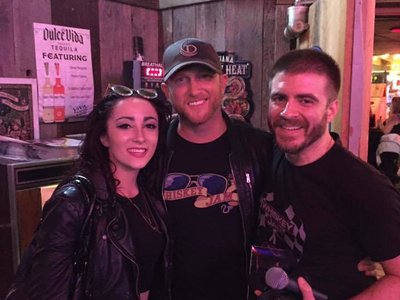 Devon Worley, Cole Swindell and Ward Guenther from Whiskey Jam