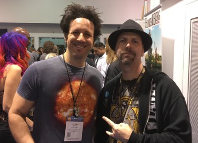 Me and Glen Sobel