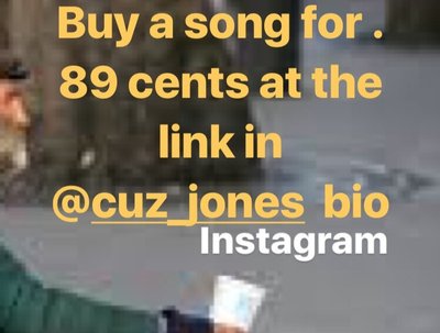 Buy a song from me here for .89 cents and your donating to help a homeless veteran