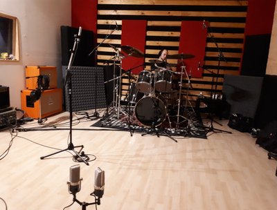 Drums recording session, november 2017, @le kid studio