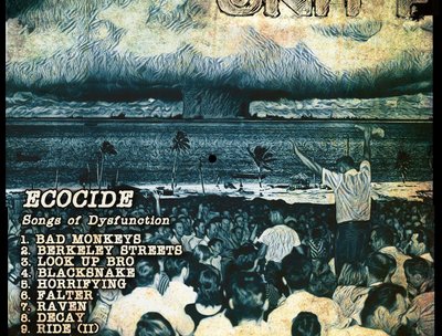 Track Listing for Ecocide: Songs of Dysfunction