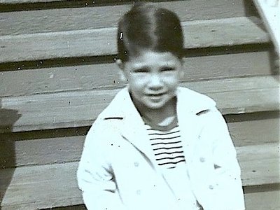 RICH AT GRANDMA BESSIE'S IN MIAMI FLORIDA 1944....