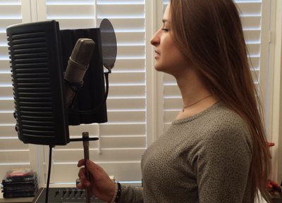 Casandra B. in our London studio 