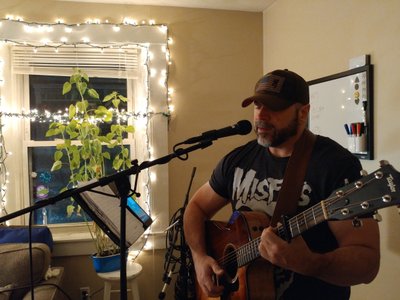 A solid night of practice. Big show tomorrow at Jet Age Records. An extended set with 15 songs.