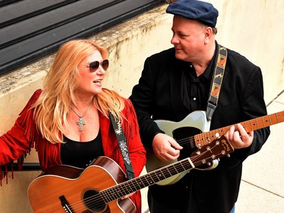 Dave Chappell and I: representing the DC Blues Society at the International Blue Challenge Blues.org