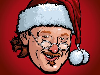Merry Christmas from Red Peters! (illustration Timothy Shamey)