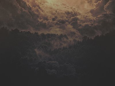 NorthWind Wolves Official Album Artwork for "Dark...Cold...Grim..."