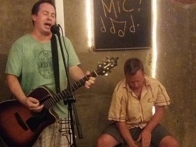Jamming on the cajon with John Hussmann