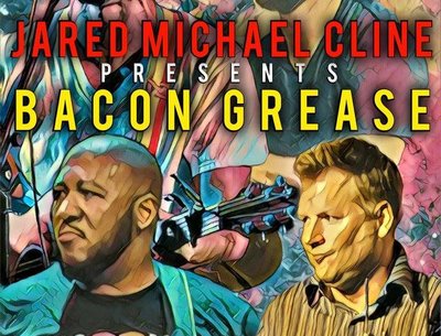 Bacon Grease gig flyer, Wrightsville Beach, NC