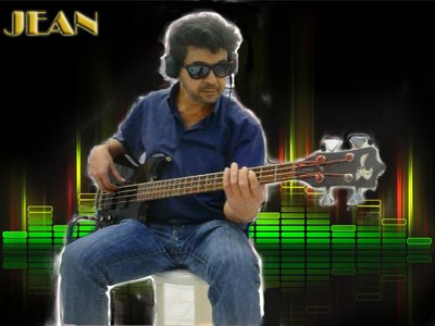 JEAN LUI TOUDOU FROM SPAIN PLAYS BASS GUITAR