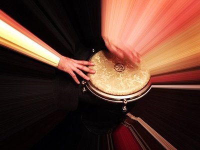 Drumming for dances and reflecting the energies