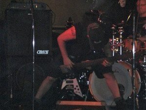 Working a sweat at Smackwater Jack's, VB, 2009