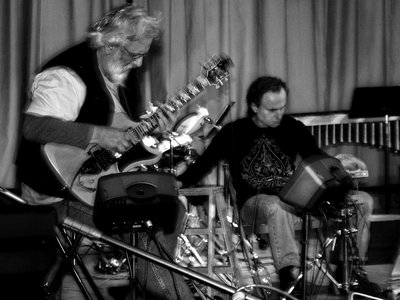 Ted Killian (guitar) and Dr. Bob Sterling (handsonic drum) live in Boise, ID.