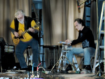 Ted Killian (guitar) and Dr. Bob Sterling (handsonic drum) live in Boise, ID.