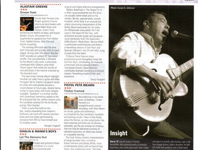 I got a write up in the latest edition of RnR magazine out of London, UK!