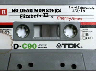 No Dead Monsters flyer Epicure Cafe