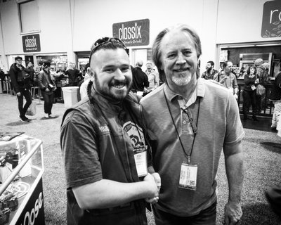 JOSH "SECRET WEAPON" RITZ PAYING RESPECT TO THE MASTER HIMSELF, FLOYD ROSE