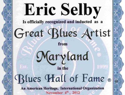 Honored and humbled to have been inducted into the Blues Hall of Fame.