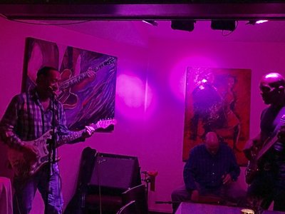 This is Byron Bordeaux Tim Tate and Vance  at Port New Port Beach ca. Amazing night