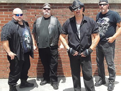 Left to right: Jeff Price (drums) Jimmy Penland (guitar) Mark Michaels (vocals) Kevin Freeman (bass)