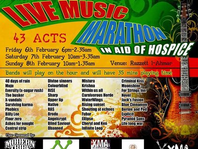 Live Music Marathon - February 2015