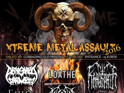 Xtreme Metal Assault Metal Festival, Malta - 2016
