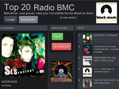 "SLS Revival" by INTERVIEW Premier dans le TOP 20 de BMC - The Funklopedik Radioâ„¢ 