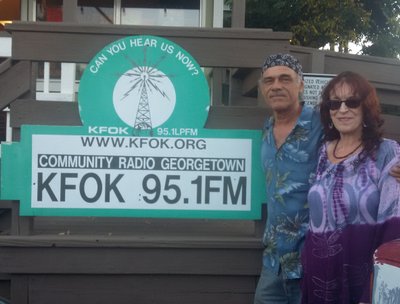 Sugarplum Live on Air KFOK Georgetown July 2017