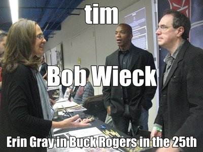 Tim Tate and LEGENDARY COMIC BOOK ARTIST Bob Wicek