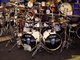 Badass drum set at work