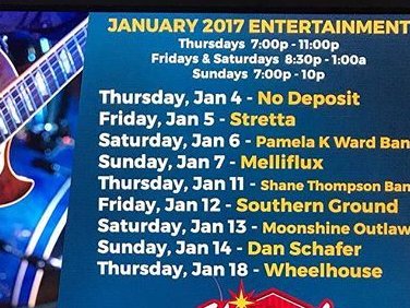 No Deposit Band - Kentucky Downs Franklin Ky. 2018
