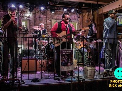 The Mojo Shakers at Funky 544 in New Orleans, 2017. Photo by Rick Moore.