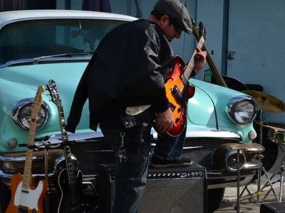 Cort Stricker and his 56' Buick Super