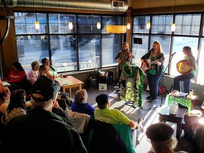 Green Sails at Smith Bros. Coffee House, Port Washington, WI 3/17/18