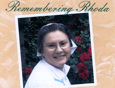 Remembering Rhoda - an album in memory of Rhoda, wife and mother - 2018
