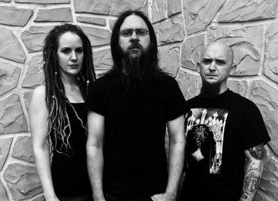 Brian (Guitar & Vocals), Rebecca (Drums), Reese (Bass)