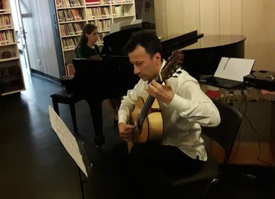 Recital SAUDADE, 18 Mayo 2018. Centro Cultural Brasil Chile, Santiago