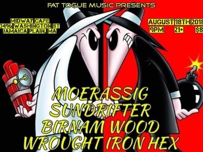 Flyer for Aug 18th show at Midway Cafe