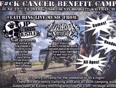 2018.06.22-24 F#¢K Cancer Benefit Campout