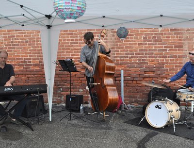 Great fun with the Trio at Kid City on Make Music Day!