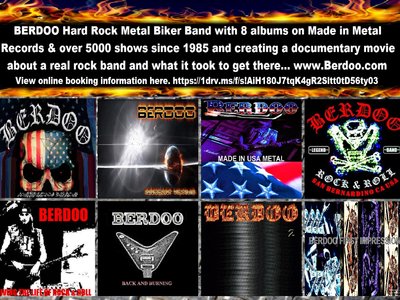 🔴You Rock www.BERDOO.com Booking@Berdoo.com JC Berdoo owns BERDOO & ALIEN-AID Beverage™©® 198