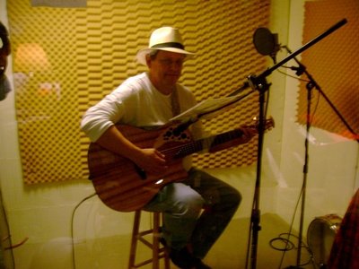 in the studio