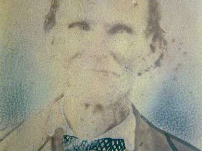 Great, Great Grandfather Rev. Bogan Mask
